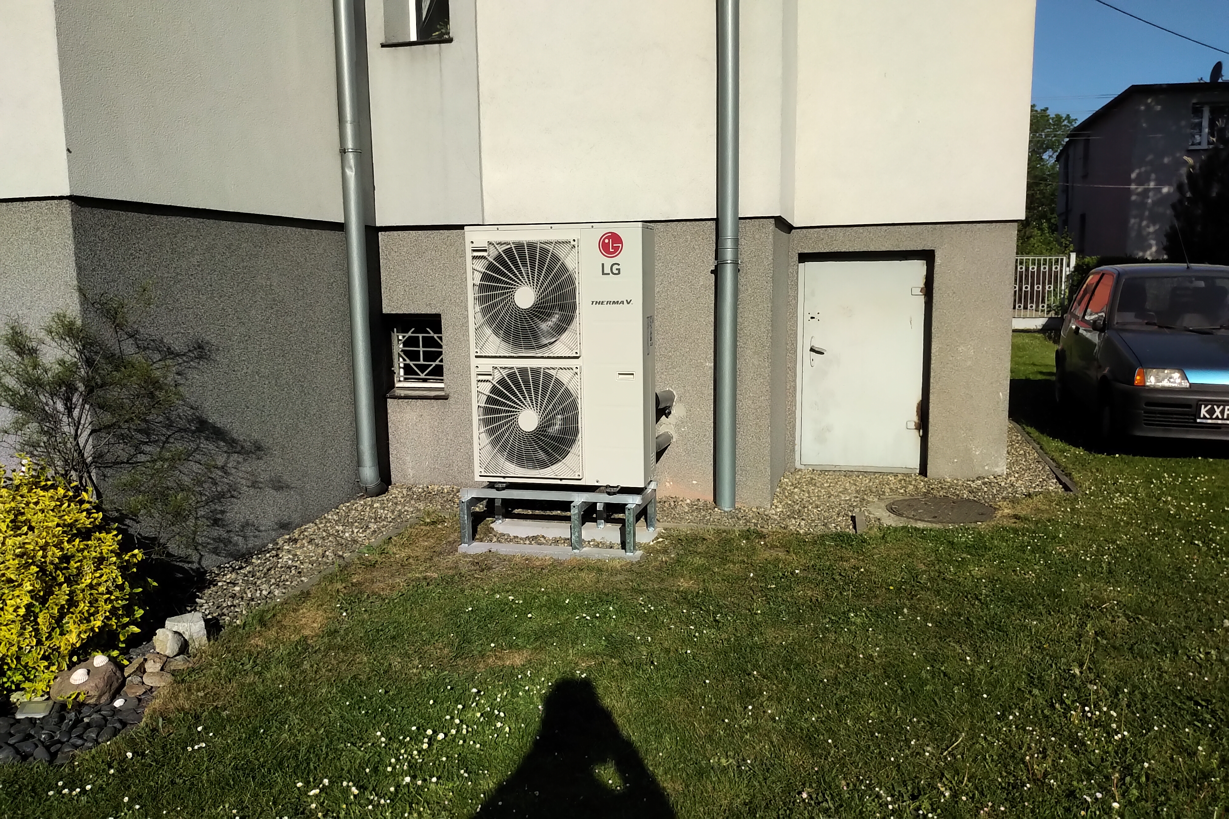Instalacja pompy ciepła w Rudzie Śląskiej - LG THERMA V Hydrosplit